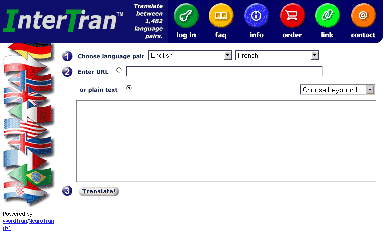 InterTran interface
