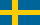 Suédois drapeau