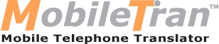 MobileTran - Mobile telephone translator